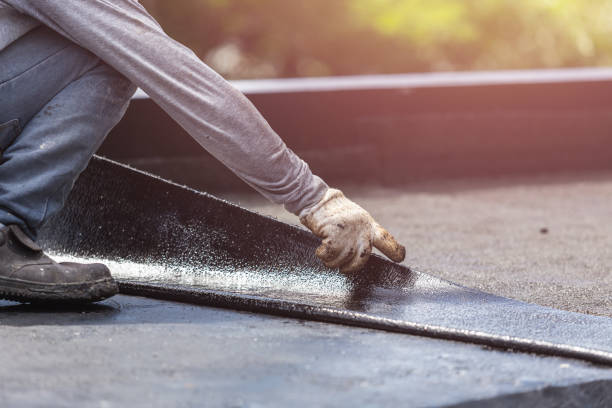 Professional Crawl Space Encapsulation technician working in Minster, OH